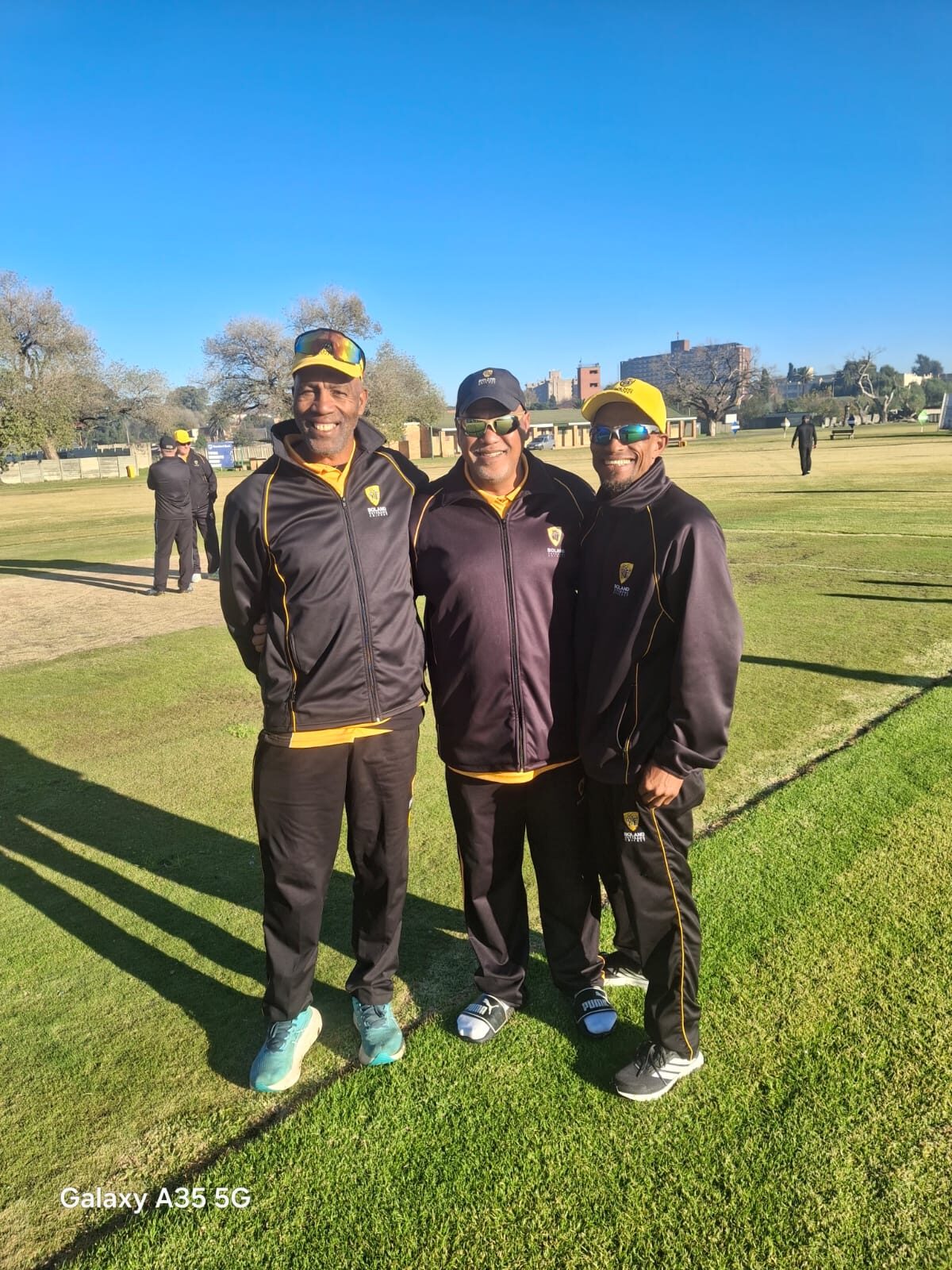 James Albanie, Jacques Gabriels and Ruben Matthews