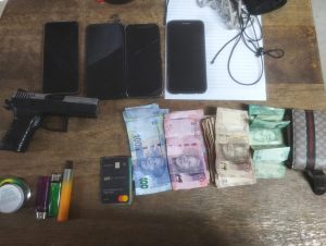 Five behind bars after business robbery in Strand