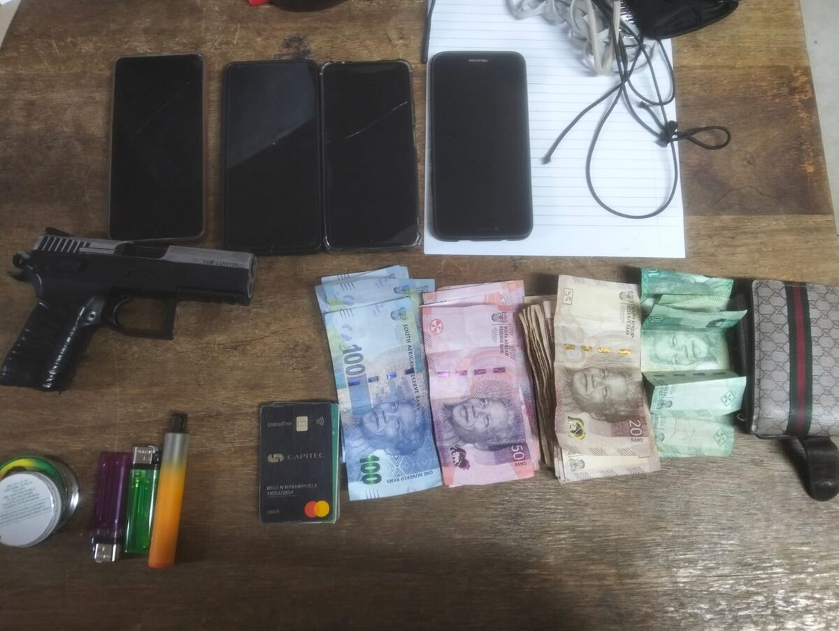 Five behind bars after business robbery in Strand.