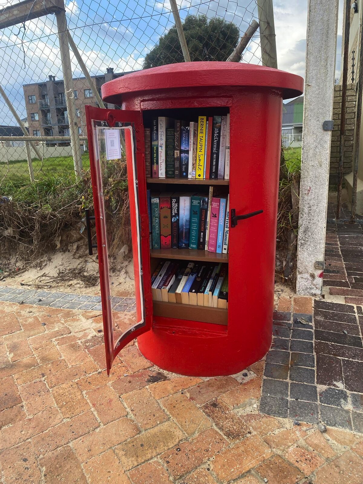 Strand gets second street library along Beach Road.