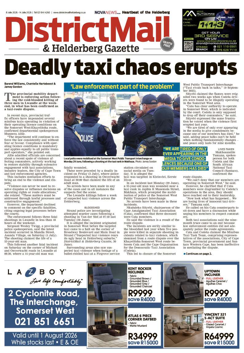 DistrictMail & Helderberg Gazette – E-Edition – 8 July 2026