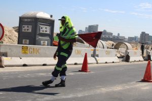 Seawall project moves one way – beware of traffic changes