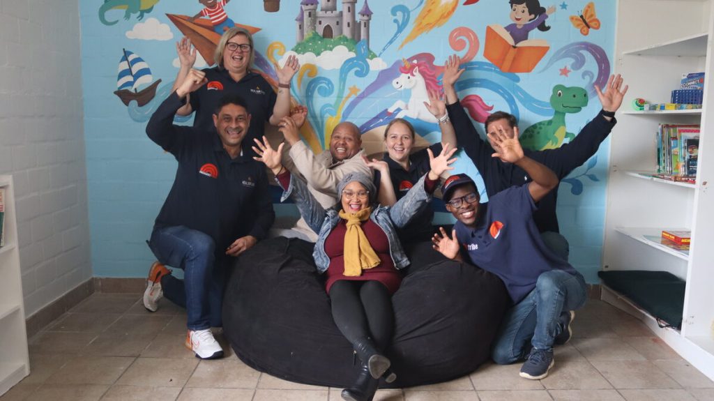Unveiling of the new library at Hope & Light Children's Village in Sir Lowry's Pass Village on Mandela Day.