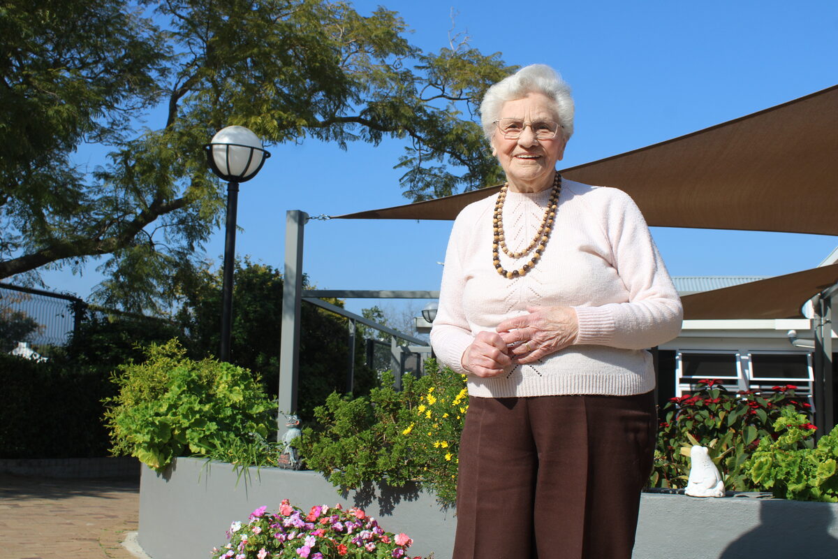 Christina Vorster het op Vrydag 10 Julie haar 104de verjaardage gevier. 