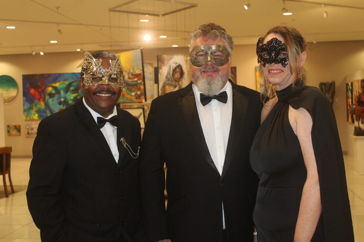 Sencit marks five decades with masked ball.