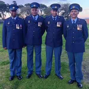 Somerset West men in blue recognised for two decades