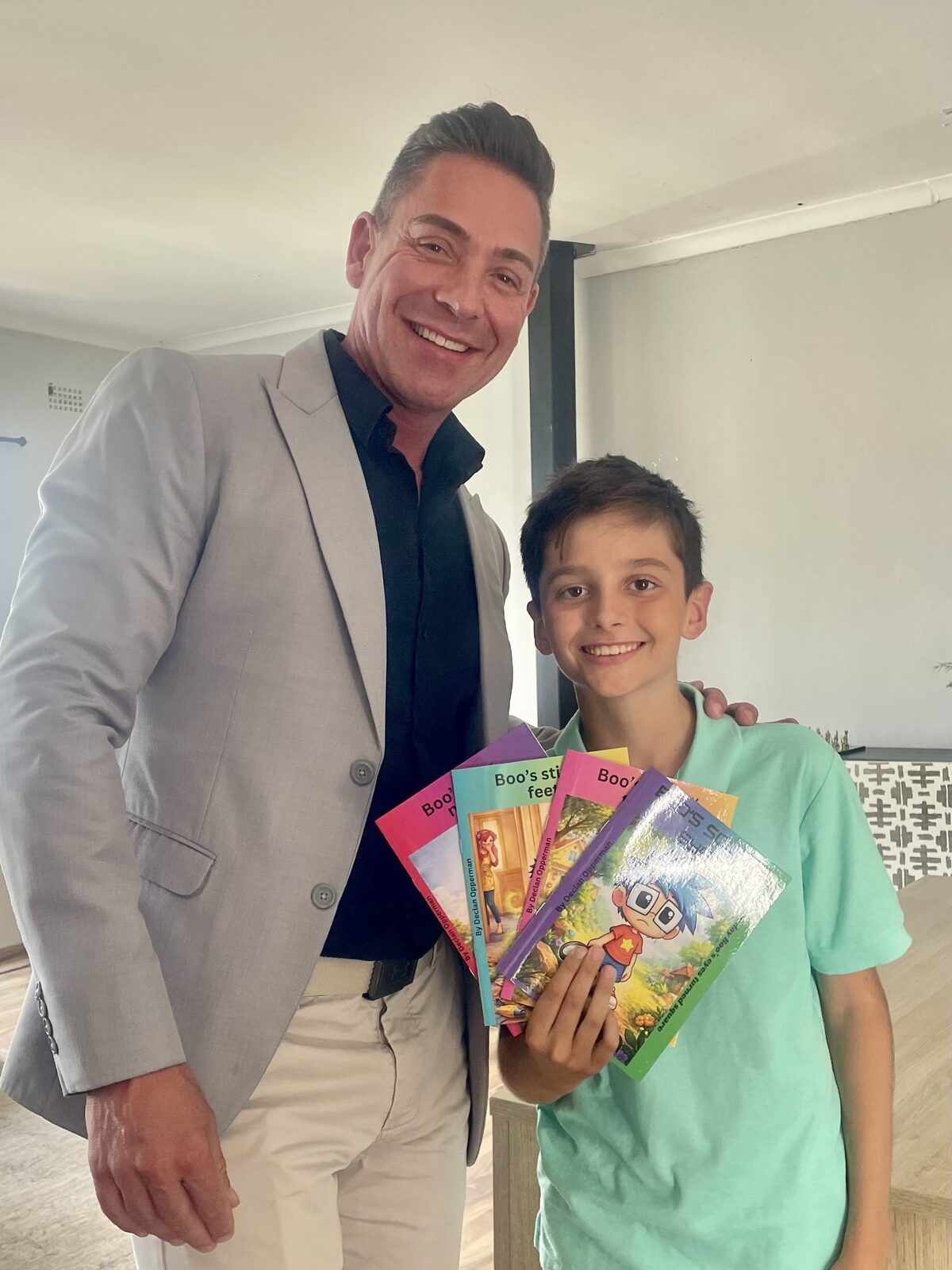 Declan Opperman publishes four books.