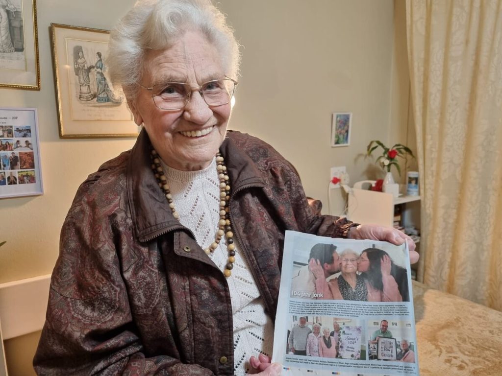 Christina Vorster het op Vrydag 10 Julie haar 104de verjaardag gevier.