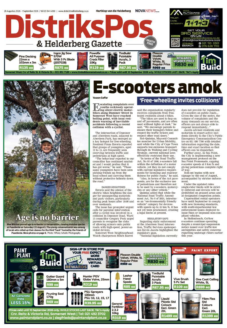 DistrictMail & Helderberg Gazette – E-Edition – 26 August 2026
