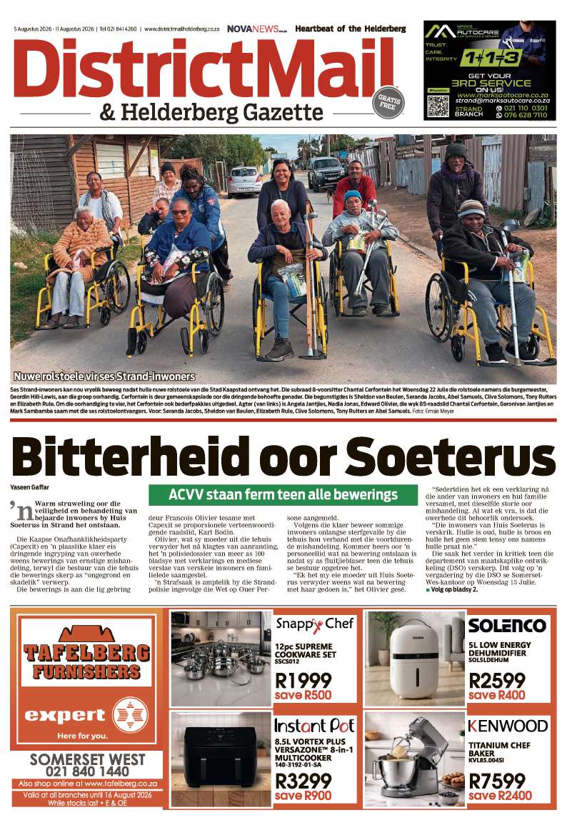 DistrictMail & Helderberg Gazette – E-Edition – 5 August 2026