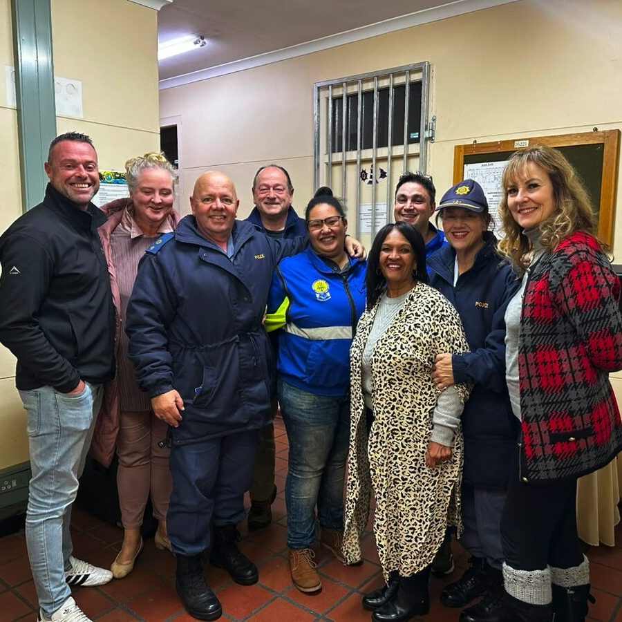 Group photo of new Somerset West CPF executive committee