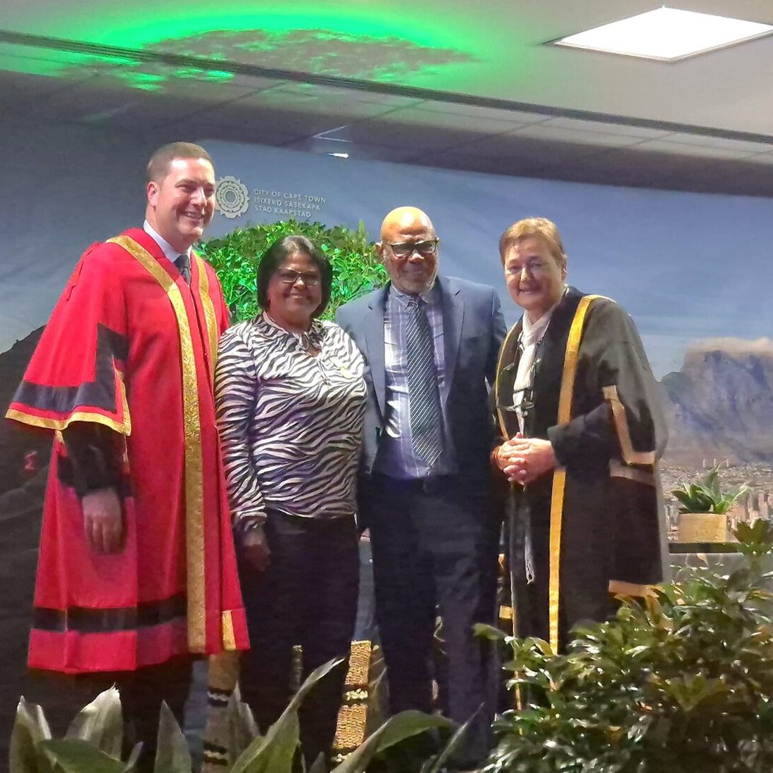 Council rewards long service of three Helderberg councillors