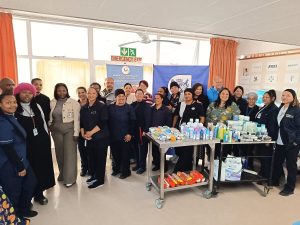 Helderberg Hospital delivers smiles and essential supplies to Zandvliet Care Centre