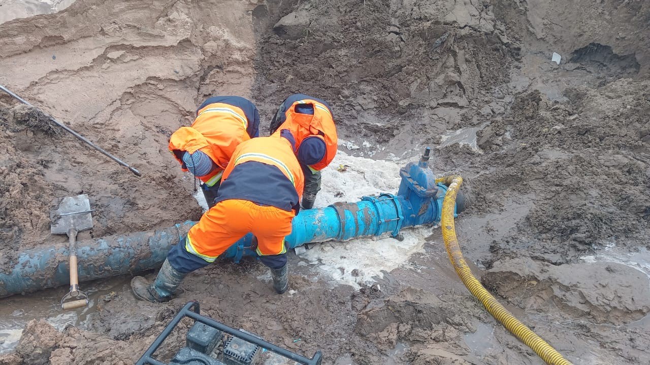Despite the restoration of supply community representatives maintained that temporary repairs and water tankers were no longer acceptable.