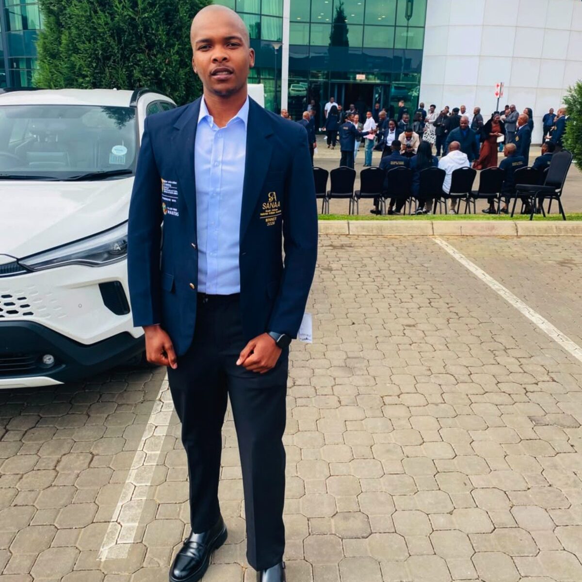 Monde Gebevu (25) at the 2026 South African National Artisan Awards