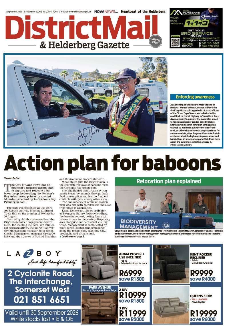 DistrictMail & Helderberg Gazette – E-Edition – 2 September 2026