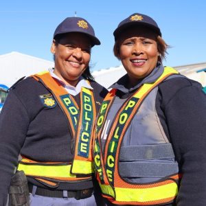 Women in blue send a bold message on GBV at N2 roadblock