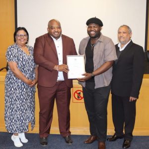 Ward civic engagement honoured with certificates for service