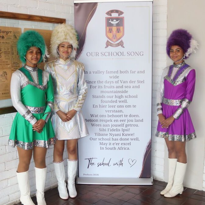 Micah Adams, Taya Pettinger and Ameekah Latief.