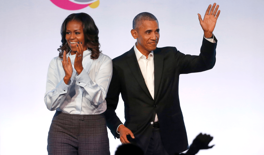 Barack and Michelle Obama