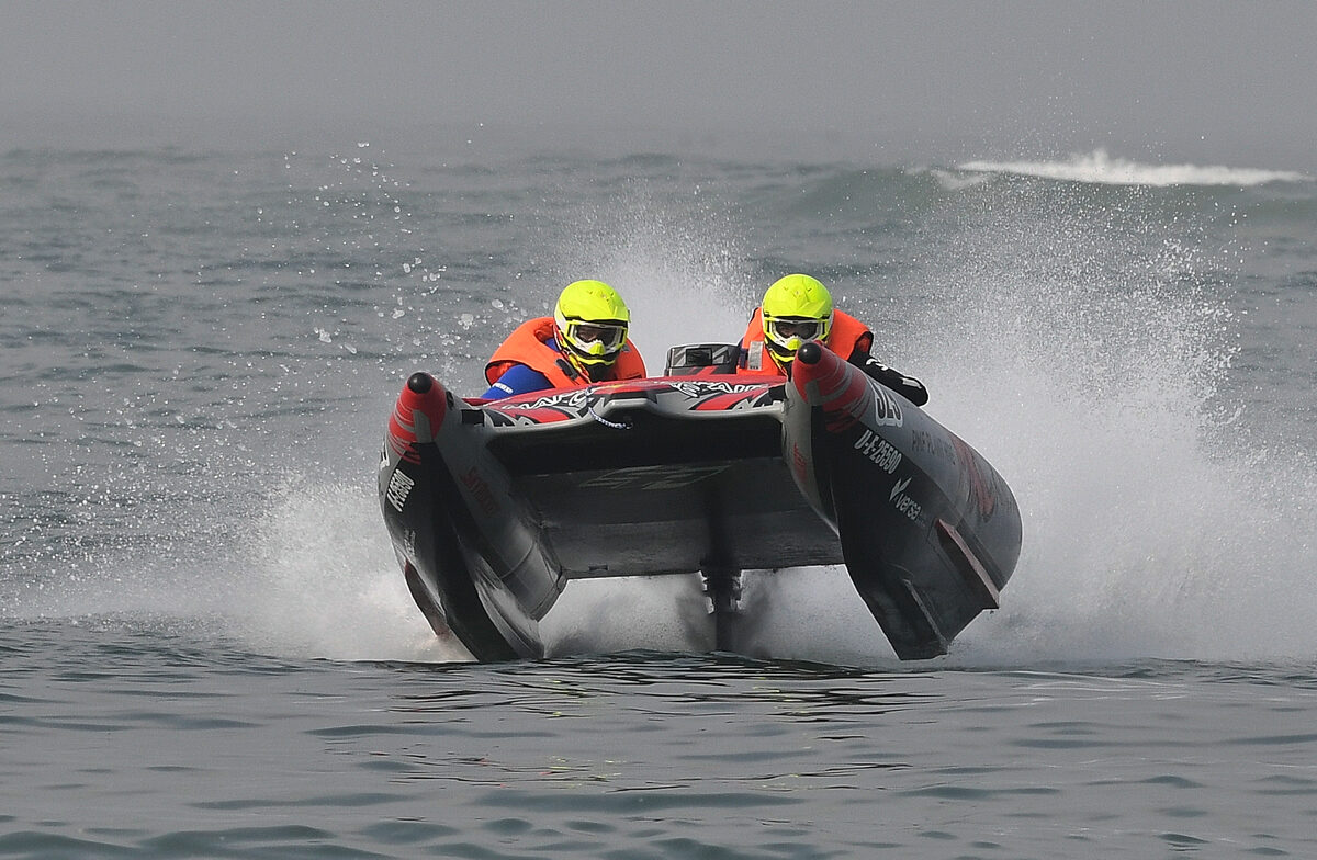MRC Racing's Pilot Ryan van Huysteen. and co-pilot Carl van Huystee in action.