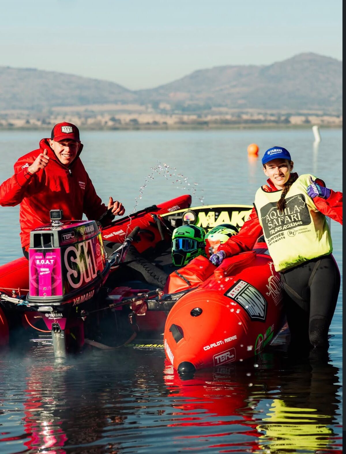 Team S11 in the Stock Class, Pilot Dylan Bamberger and
Co-Pilot Carien Engelbrecht.