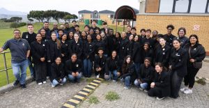 Young civic leaders go behind the scenes at water treatment plant