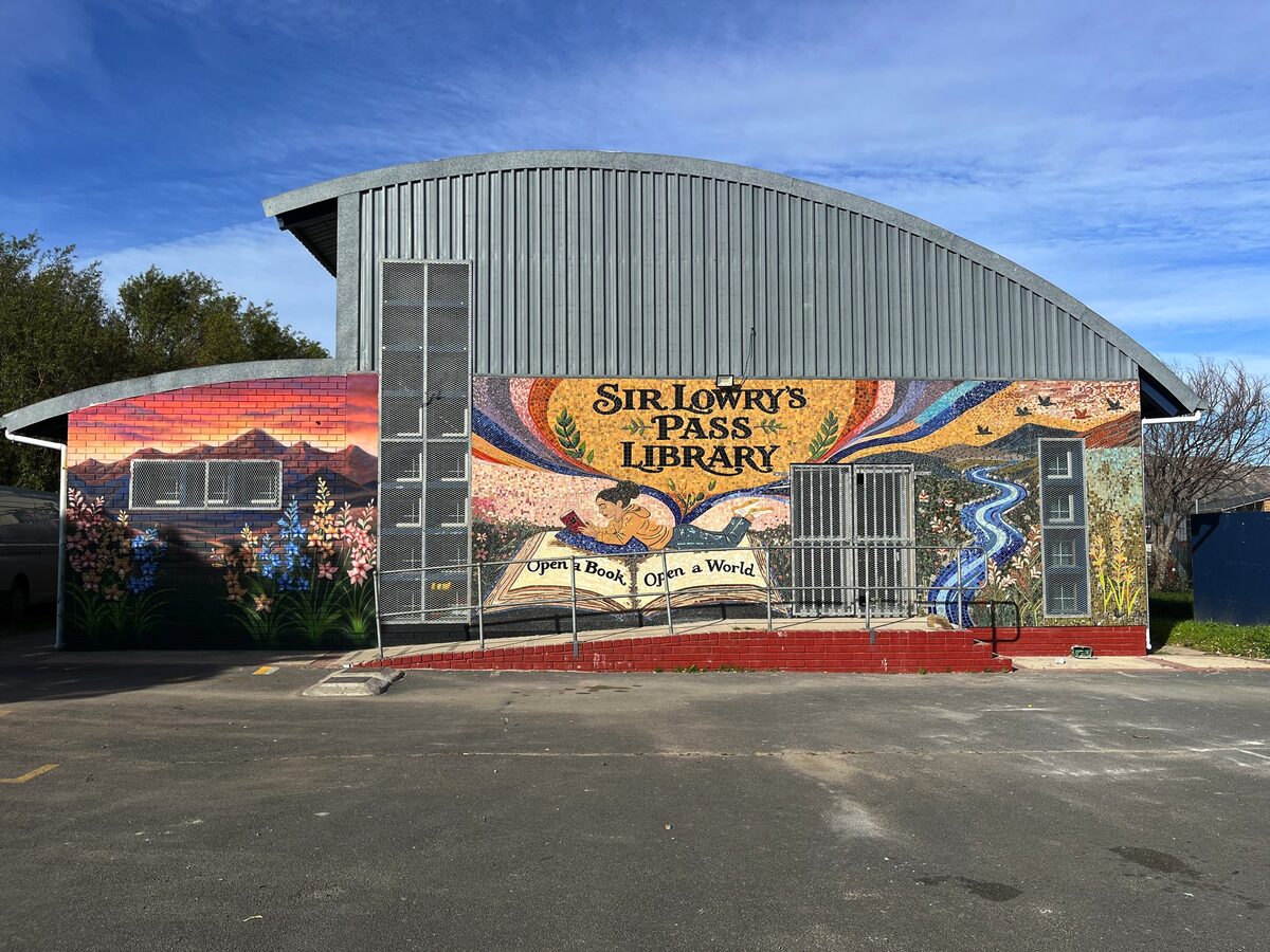 Community artworks brighten three Helderberg facilities.