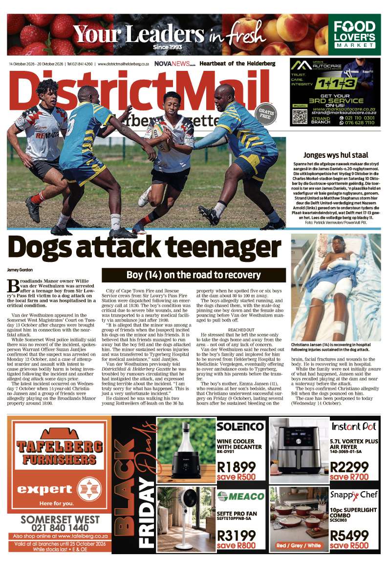 DistrictMail & Helderberg Gazette – E-Edition – 14 October 2026