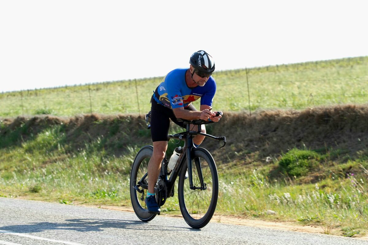 Endurance athlete Howard Warrington.