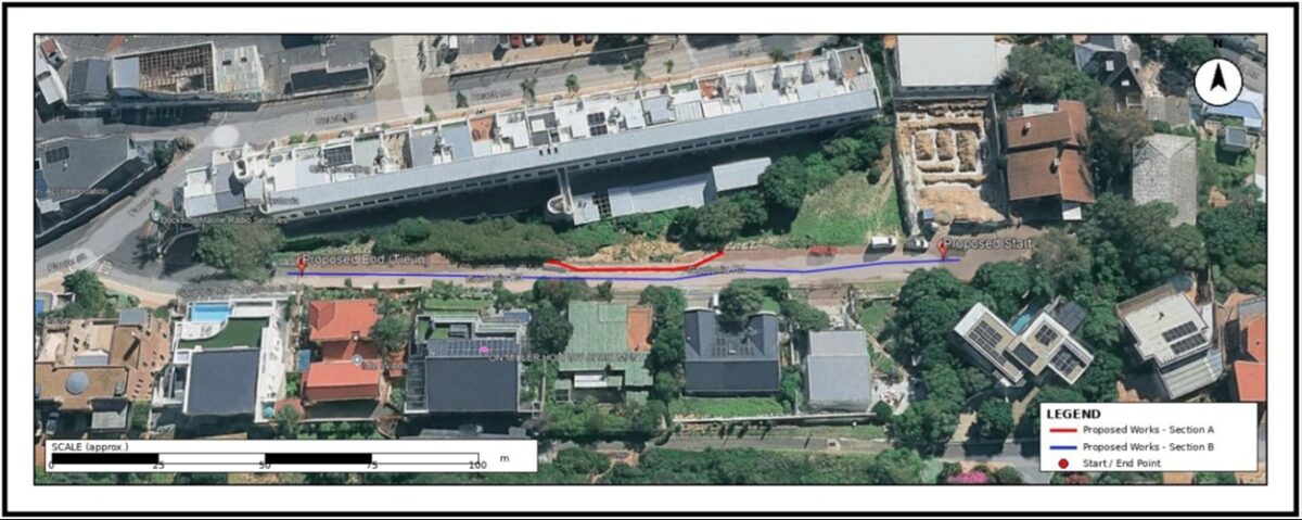 Road upgrades in Helderberg 