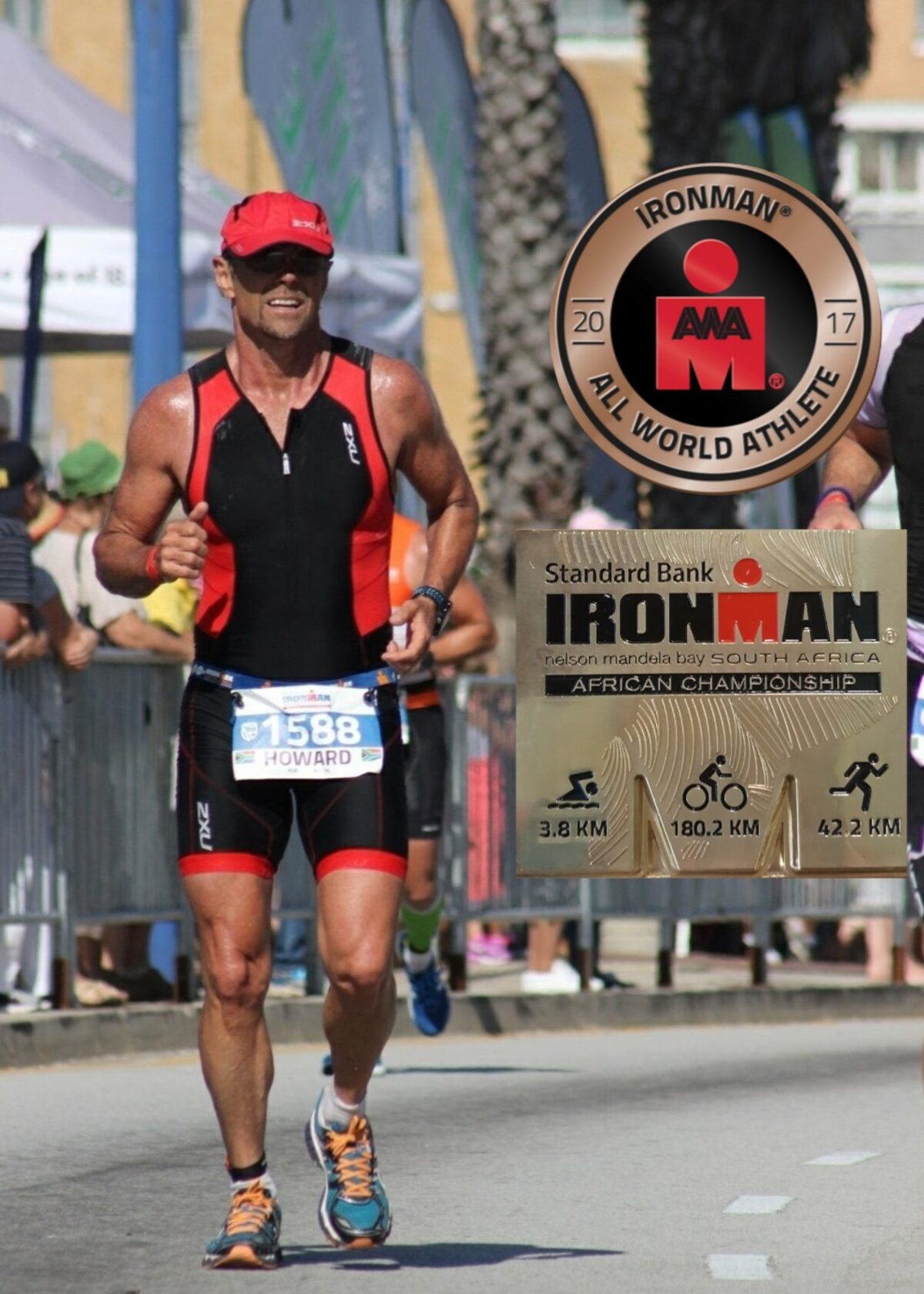 Endurance athlete Howard Warrington.