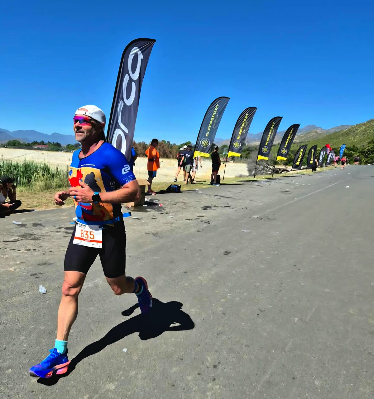 Endurance athlete Howard Warrington.