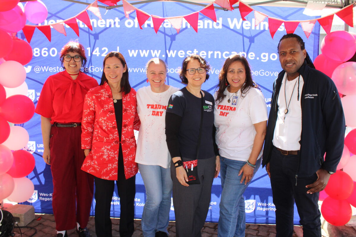 Trauma Day event at Helderberg Hospital.