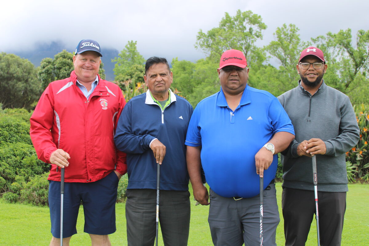 From left; Rae Bjerre, Kishor Vala, Kurt Damons and Cedric Rozi,