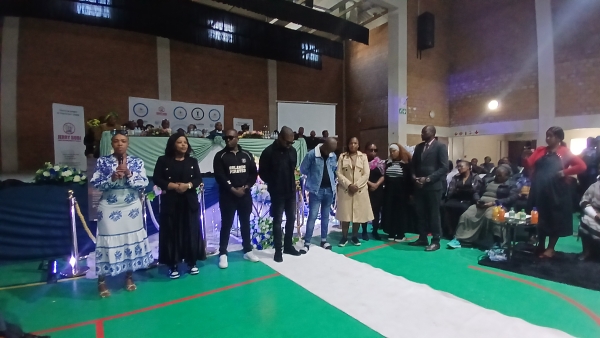 Family members and friends of the Lwandle 11
