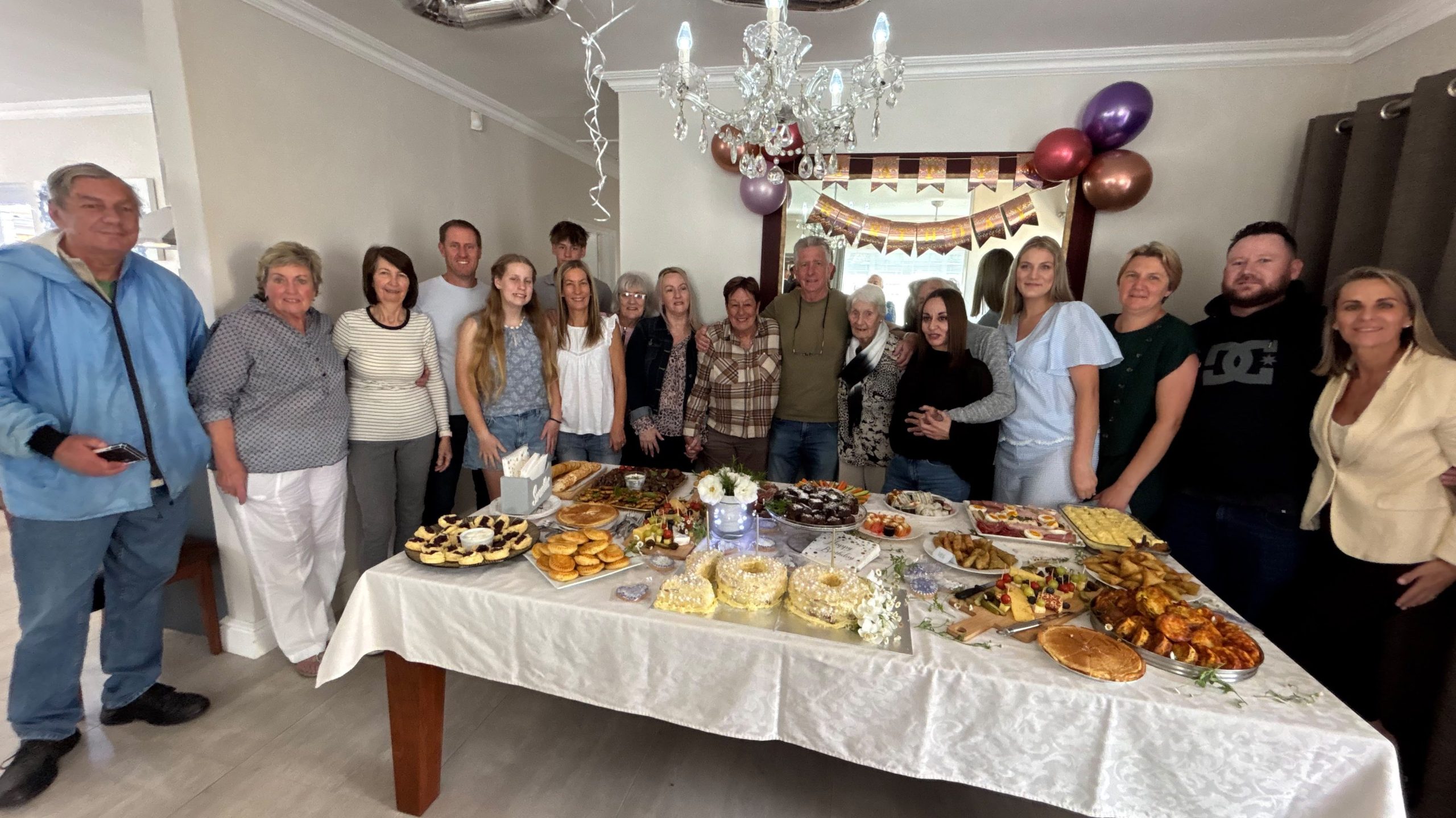 Emily Christian celebrates 100th birthday 
