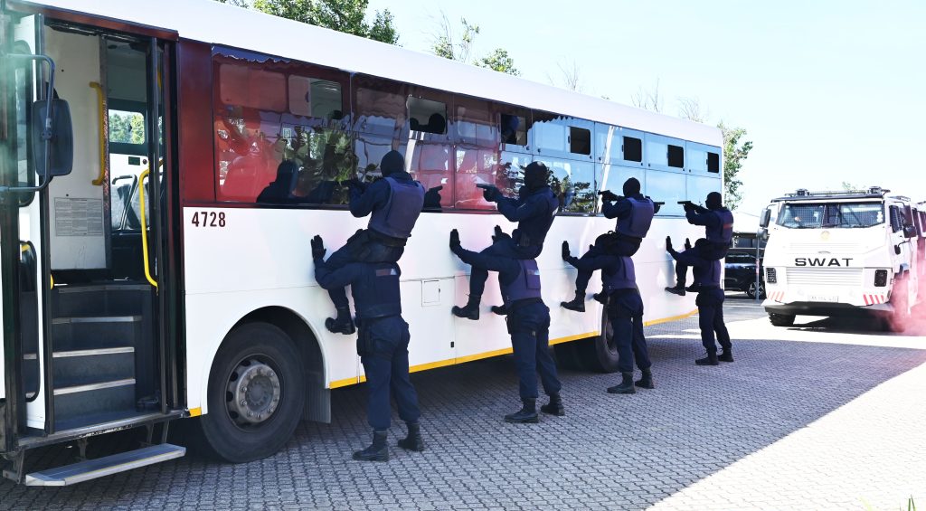 SWAT and drone unit launch 