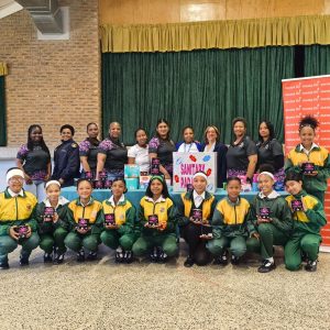Werksessie oor menstruasie vir jong leerders gehou