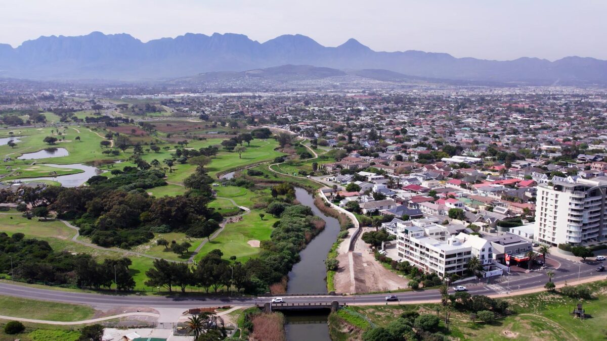 The latest phase of flood protection measures along the Lourens River are almost 100% complete.