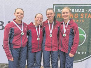 Net een span kon Bloemhof-tennissterre klop