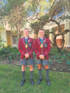 Paul Roos duo wins gold in China