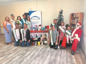 Pageant royalty embrace spirit of giving