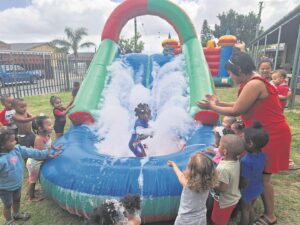 Frank’s Haven crèche enjoys an early Christmas