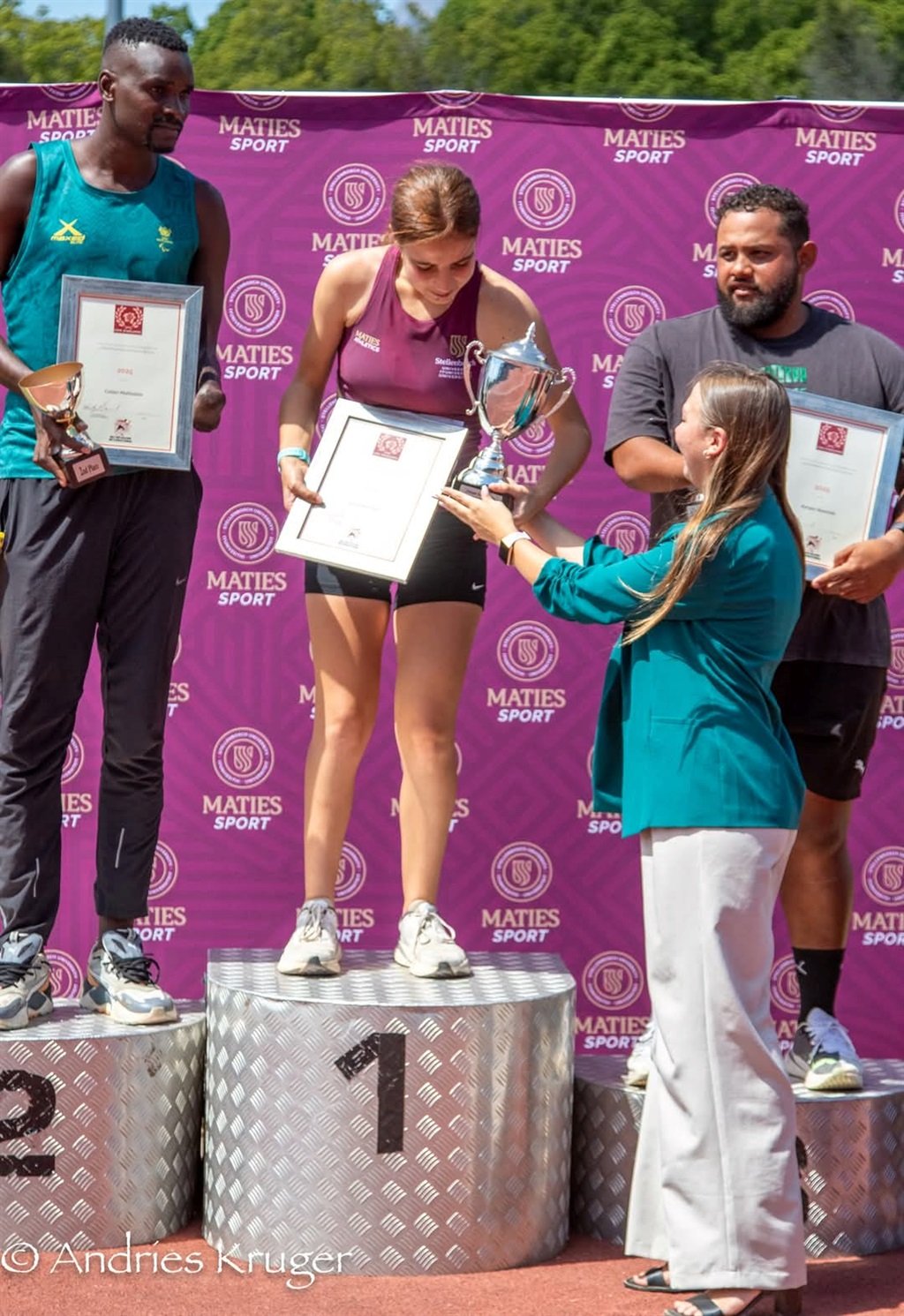 Paralympians show mettle at Coetzenburg