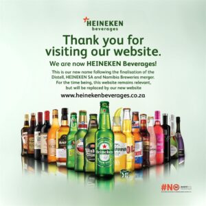 Distell nou amptelik deel van Heineken