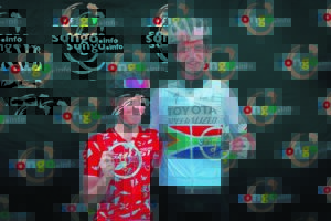 Fierce MTB race in Khayamandi