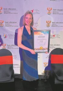 Onderwyser van PRG beste in natuurwetenskap