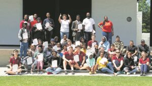 Artist and schools collaborate on learning about the historic organic value of the Eerste River