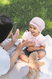 Equipping parents who have children with cancer so they can be emotional pillars to them